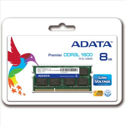 ADATA ADDS1600W8G11-S memory module 8 GB 1 x 8 GB DDR3L 1600 MHz1