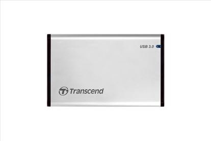 Transcend StoreJet 25S3 HDD/SSD enclosure Silver 2.5" USB powered1