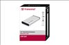 Transcend StoreJet 25S3 HDD/SSD enclosure Silver 2.5" USB powered3