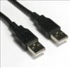 Unirise USB-AA-06F USB cable 72" (1.83 m) USB 2.0 USB A Black1