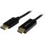 Picture of StarTech.com DP2HDMM2MB video cable adapter 78.7" (2 m) HDMI Type A (Standard) DisplayPort Black