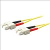 AddOn Networks SC/SC 6m fiber optic cable 236.2" (6 m) OS1 Yellow1