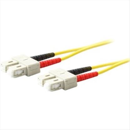 AddOn Networks SC/SC 6m fiber optic cable 236.2" (6 m) OS1 Yellow1