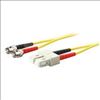 AddOn Networks ST/SC 6m fiber optic cable 236.2" (6 m) OS1 Yellow1