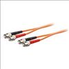 AddOn Networks ST/ST 4m fiber optic cable 157.5" (4 m) OM1 Orange1