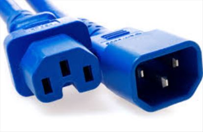 Unirise PWCD-C14C15-15A-02F-BLU power cable Blue 23.6" (0.6 m) C14 coupler C15 coupler1