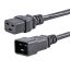 Picture of StarTech.com PXTC19C20146 power cable Black 70.9" (1.8 m) C20 coupler C19 coupler