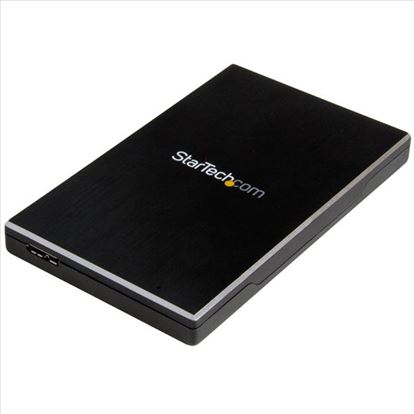 StarTech.com S251BMU313 storage drive enclosure HDD/SSD enclosure Black 2.5"1