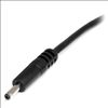 StarTech.com USB2TYPEH2M power cable Black 78.7" (2 m) USB A Barrel type H3