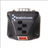 Brainboxes US-235 cable gender changer RS232 USB Black1