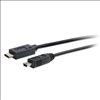 C2G 10ft, USB 2.0 Type C, Mini-USB B USB cable 120" (3.05 m) USB C Black2