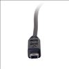 C2G 10ft, USB 2.0 Type C, Mini-USB B USB cable 120" (3.05 m) USB C Black5