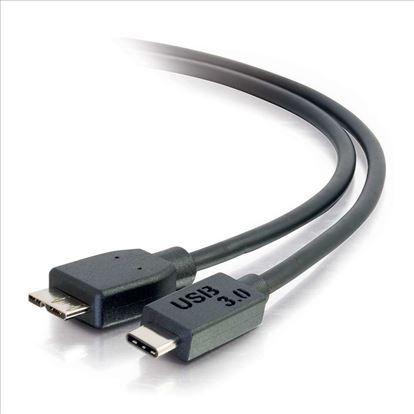 C2G 3ft, USB 3.0 Type C, Micro-USB B USB cable 36" (0.914 m) USB 3.2 Gen 1 (3.1 Gen 1) USB C Black1