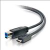 C2G 6ft, USB 3.0 Type C, USB B USB cable 72" (1.83 m) USB 3.2 Gen 1 (3.1 Gen 1) USB C Black1