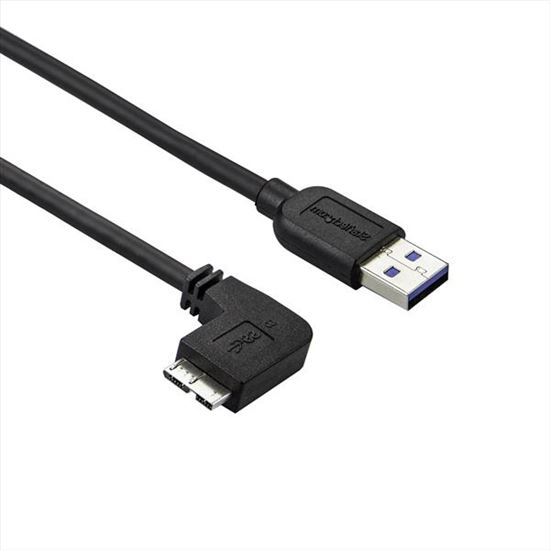 StarTech.com USB3AU1MLS USB cable 39.4" (1 m) USB 3.2 Gen 1 (3.1 Gen 1) USB A Micro-USB B Black1