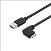 StarTech.com USB3AU1MRS USB cable 39.4" (1 m) USB 3.2 Gen 1 (3.1 Gen 1) USB A Micro-USB B Black1