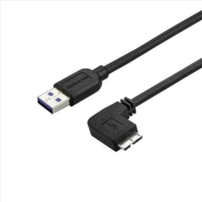 StarTech.com USB3AU1MRS USB cable 39.4" (1 m) USB 3.2 Gen 1 (3.1 Gen 1) USB A Micro-USB B Black1