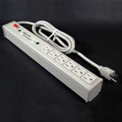 C2G 16301 power extension 70.9" (1.8 m) 6 AC outlet(s) White1