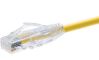 Unirise CS6-03F-YLW networking cable Yellow 35.4" (0.9 m) Cat6 U/UTP (UTP)1