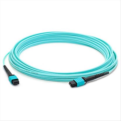 AddOn Networks ADD-MPOMPO-30M5OM3 fiber optic cable 1181.1" (30 m) MPO/MTP OM3 Turquoise1