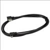 StarTech.com USB2AUB2RA2M USB cable 78.7" (2 m) USB 2.0 USB A Micro-USB B Black4