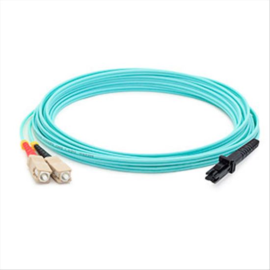 AddOn Networks MT-RJ - SC 15m fiber optic cable 590.6" (15 m) OM3 Turquoise1