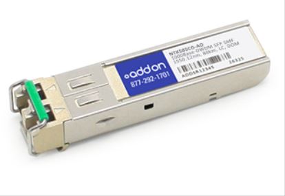 AddOn Networks SFP 80km DWDM network transceiver module Fiber optic 1000 Mbit/s 1544.53 nm1