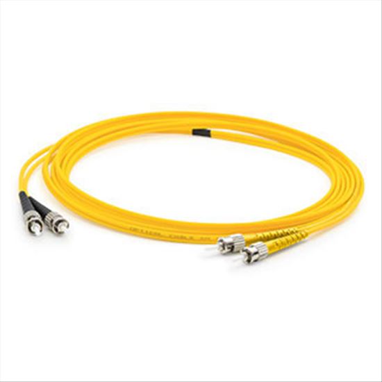 AddOn Networks 1m ST-FC M/M fiber optic cable 39.4" (1 m) OS1 Yellow1