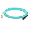 AddOn Networks LC - MT-RJ 2m fiber optic cable 78.7" (2 m) OM3 Turquoise1