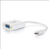 C2G USB3.1-C/VGA USB graphics adapter 1920 x 1200 pixels White1