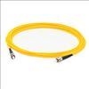 AddOn Networks 1m ST-ST M/M fiber optic cable 39.4" (1 m) OS1 Yellow1