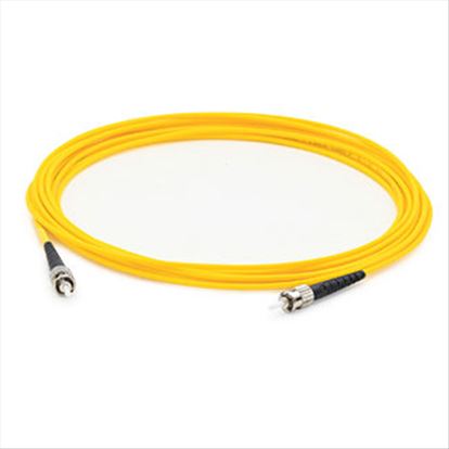 AddOn Networks 1m ST-ST M/M fiber optic cable 39.4" (1 m) OS1 Yellow1