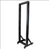 StarTech.com 2POSTRACK42 rack cabinet 42U Freestanding rack Black1