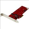 StarTech.com PEX2M2 interface cards/adapter Internal M.21