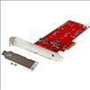 StarTech.com PEX2M2 interface cards/adapter Internal M.25