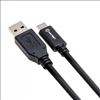 SYBA USB 2.0, 1m USB cable 39.4" (1 m) USB C USB A Black4