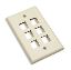 Intellinet 162968 outlet box Ivory1