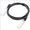 AddOn Networks SFP+/SFP+ 2m InfiniBand cable 78.7" (2 m) SFP+ Black1