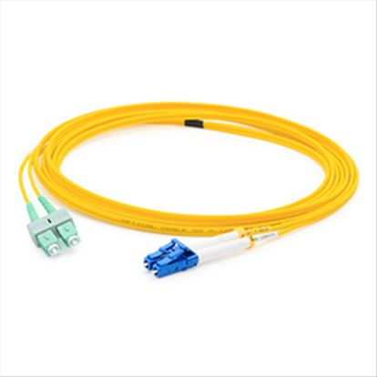 AddOn Networks 5m, APC-LC/PC-SC fiber optic cable 196.9" (5 m) LC/APC OS1 Yellow1