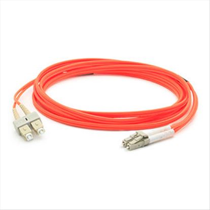 AddOn Networks 5m SC/LC fiber optic cable 196.9" (5 m) OM1 Orange1