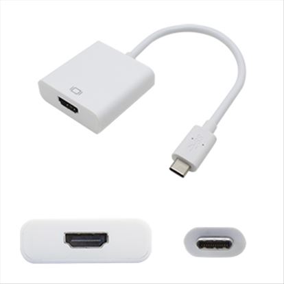 AddOn Networks USB 3.1 (C) - HDMI, 0.2m USB graphics adapter White1