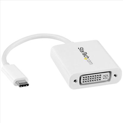 StarTech.com CDP2DVIW USB graphics adapter 1920 x 1200 pixels White1