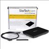 StarTech.com S251BPU31C3 storage drive enclosure HDD/SSD enclosure Black 2.5"4