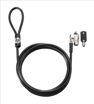 HP Master Keyed 10mm cable lock Black 72" (1.83 m)1