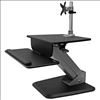 StarTech.com BNDSTSPIVOT multimedia cart/stand Black Flat panel Multimedia stand1