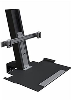 Humanscale QuickStand Clamp Black, Gray1