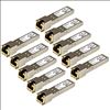 StarTech.com GLCT10PKST network transceiver module Copper 1000 Mbit/s SFP6