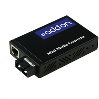 AddOn Networks ADD-GMCMN-FX-SC network media converter 1000 Mbit/s 1310 nm Multi-mode Black1