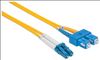 Intellinet 473965 fiber optic cable 39.4" (1 m) LC SC OS2 Yellow2