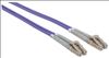 Intellinet 750875 fiber optic cable 39.4" (1 m) LC OM4 Violet2